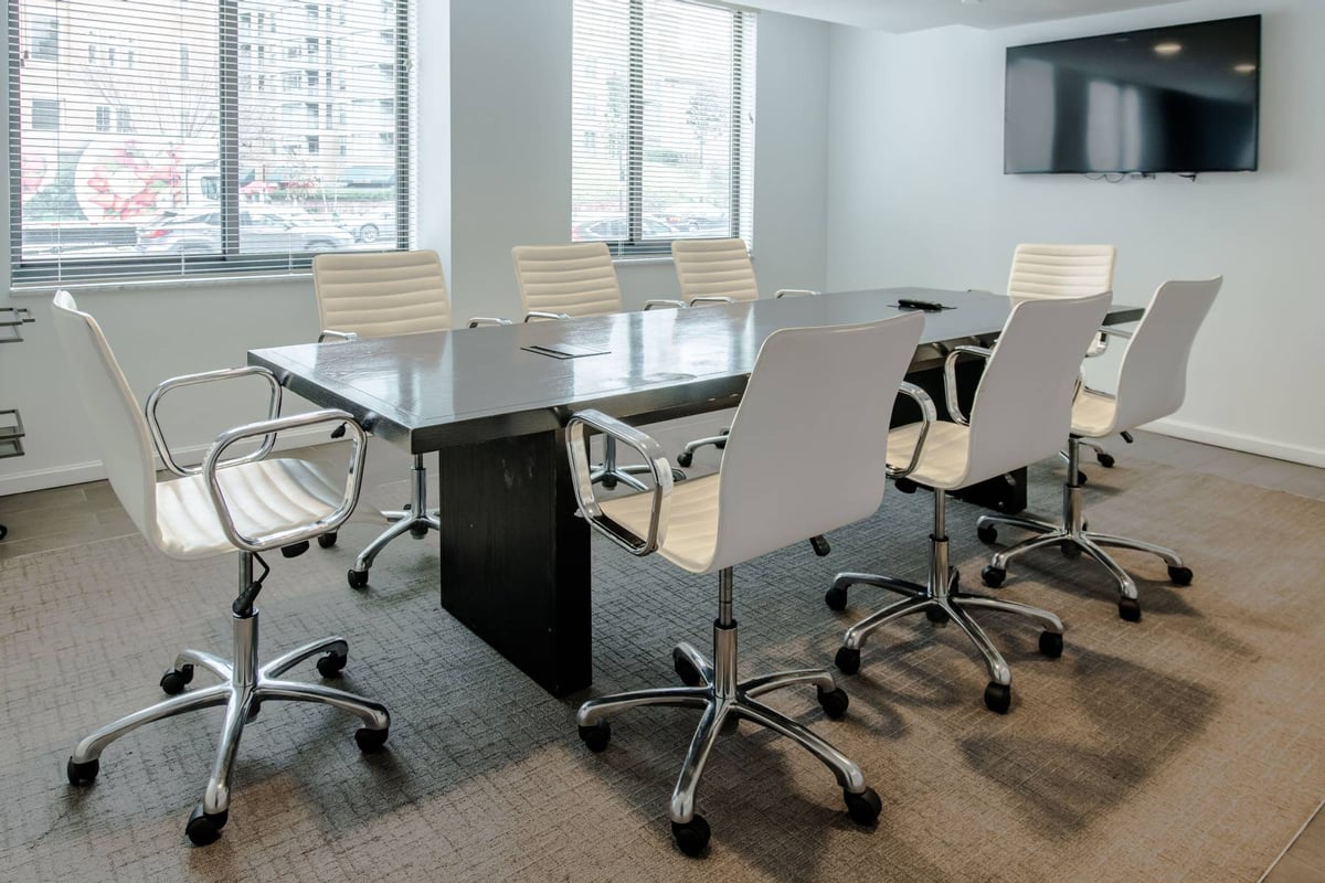 Conference rooms for dedicated work time.