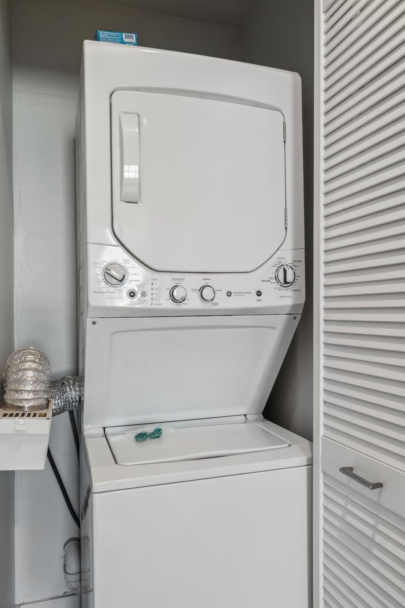 In-unit laundry