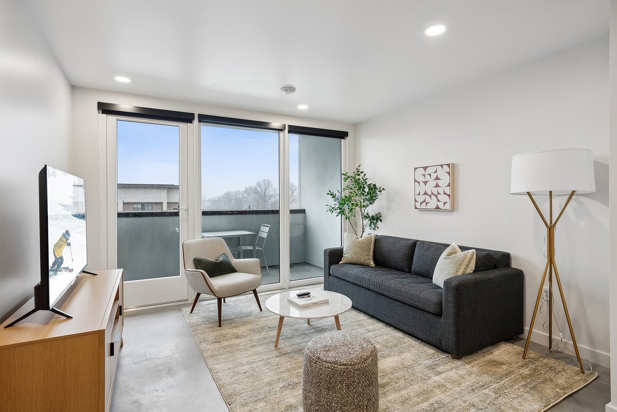 Spacious living spaces with plenty of space to entertain.
